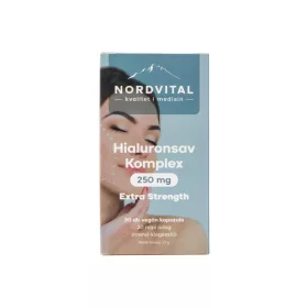 Nordvital Hialuronsav komplex vegán kapszula 30 db 