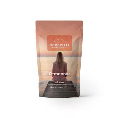 Nordvital D-mannóz por 120 g 60 adag 