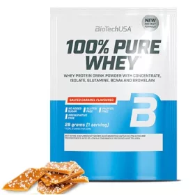   Biotech 100% Pure Whey tejsavó fehérjepor 28g sós karamell