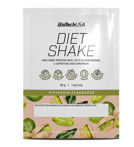 Biotech Diet Shake 30g pisztácia fehérjeitalpor 