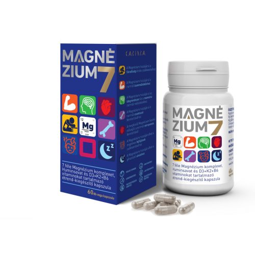 Hymato Magnézium 7 étrend-kiegészítő kapszula 60 db