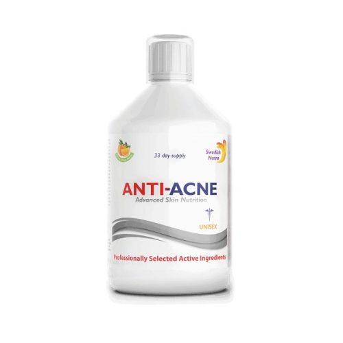 Swedish Nutra Anti Akné vitamin & kollagén ital 500 ml