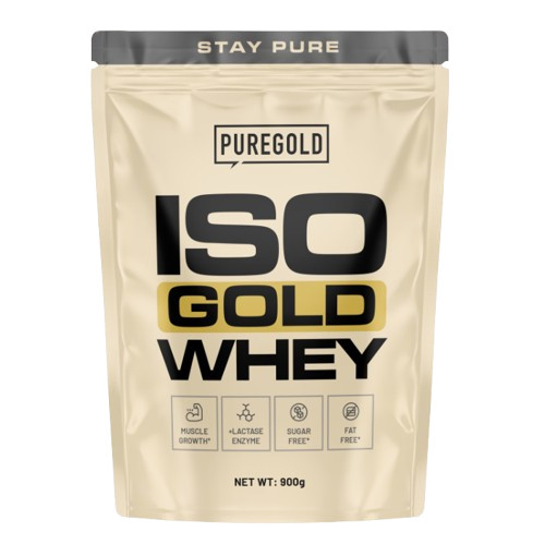 Pure Gold Iso Gold Whey fehérje italpor - 900 g -  Bourbon Vanilla