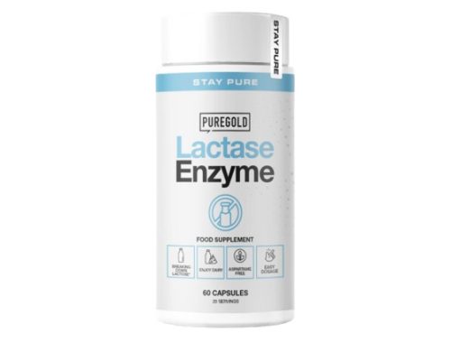 Pure Gold Lactase Enzyme laktáz enzim kapszula 60 db