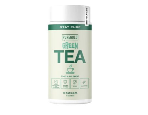 Pure Gold Vegan Green tea kivonat kapszula 90 db