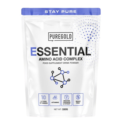 Pure Gold Essential Amino aminosav komplex italpor - Cseresznye 330 g