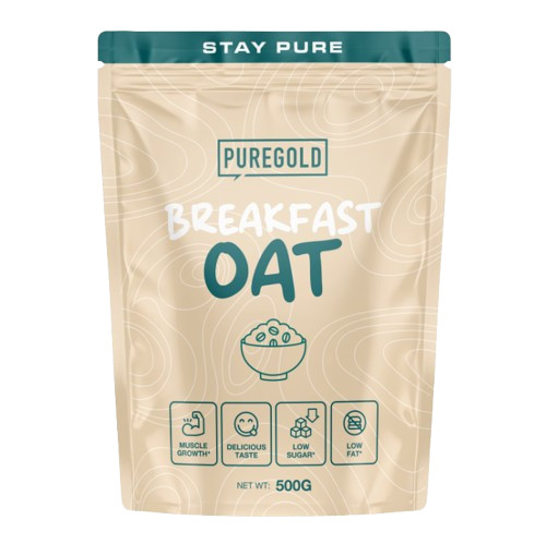 Pure Gold Breakfast Oat zabkásapor - Chocolate Cherry 500 g