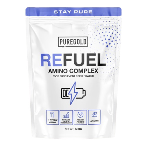 Pure Gold Refuel Amino aminosav komplex italpor - Narancslé 500 g
