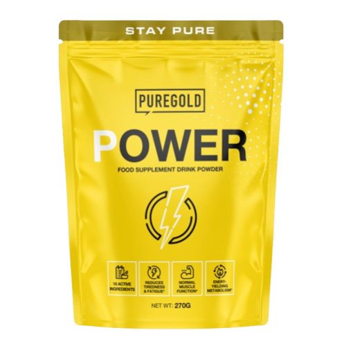 Pure Gold Power Pre-Workout italpor - Őszibarack 270 g
