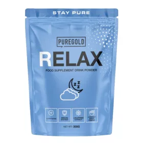 Pure Gold Relax Support italpor - erdei gyümölcs 300 g