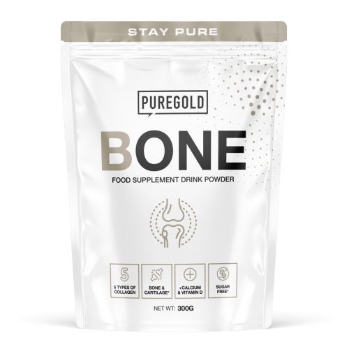 Pure Gold Bone Support cukormentes italpor 300 g  - barackos jeges tea