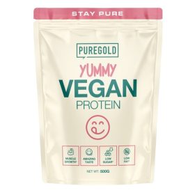   Pure Gold Yummy Vegan Fehérje italpor - Chocolate cherry 500 g