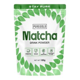Pure Gold Vegan Matcha italpor ízesítetlen 100 g