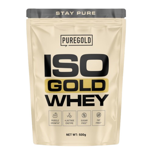 Pure Gold Iso Gold Whey fehérje italpor - 500 g -  Triple Chocolate