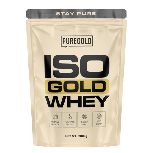 Pure Gold Iso Gold Whey fehérje italpor - 2000 g -  Triple Chocolate
