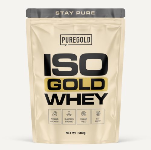 Pure Gold Iso Gold Whey fehérje italpor - 500 g -  Bourbon Vanilla