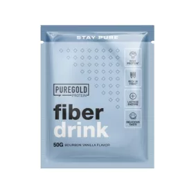   Pure Gold Fiber Drink fehérje és rost italpor - Bourbon Vanilla 50 g