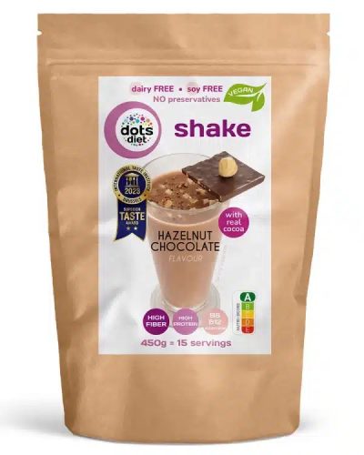 DotsDiet Diétás Mogyorós-csokoládé ízű shake 450g