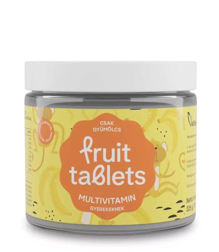 Vitaking Fruit Tablets Multivitamin Gyerekeknek gyümölcszselé 130 db
