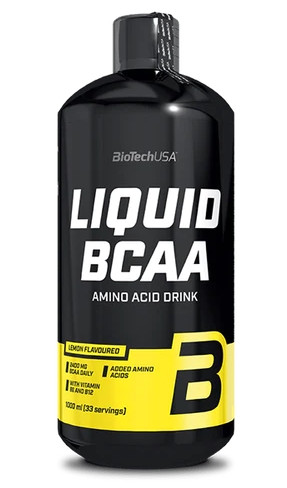 Biotech Amino Liquid BCAA aminosav 1000ml citrom