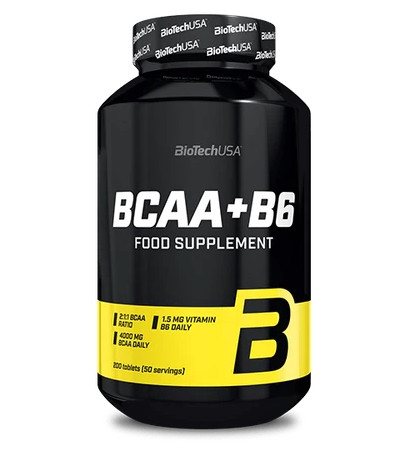 Biotech BCAA+B6 200 tabletta