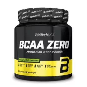 Biotech BCAA ZERO 360g zöldalma italpor
