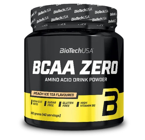 Biotech BCAA ZERO 360g barackos ice tea italpor