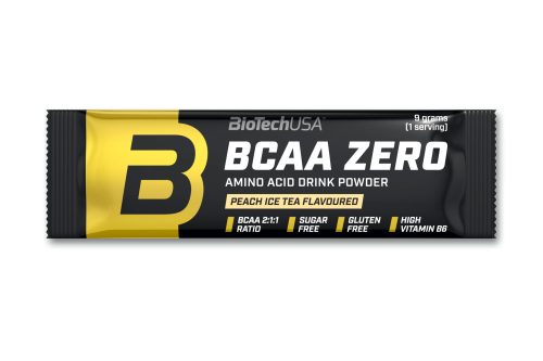 Biotech BCAA ZERO 9g zöldalma italpor