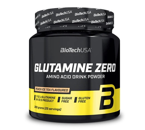Biotech Glutamine Zero 300g barackos ice tea italpor