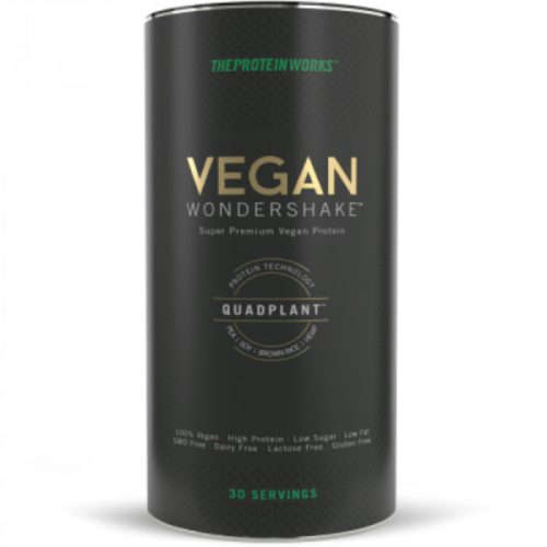 Protein Works Vegan Wondershake fehérje 750 g - vanília krém