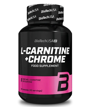 Biotech L-Carnitine + Chrome 60 kapszula