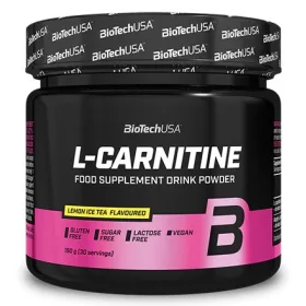   Biotech L-Carnitine flavoured drink powder italpor 150g citromos ice tea