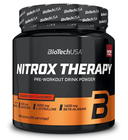 Biotech NitroX Therapy italpor 340g áfonya