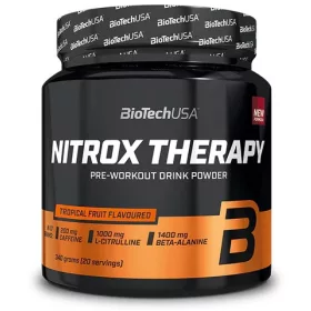 Biotech NitroX Therapy italpor 340g trópusi gyümölcs