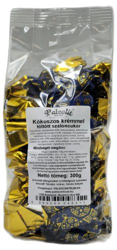 Paleolit kókuszos krémmel töltött szaloncukor 300 g