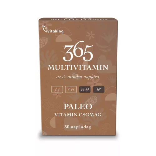 Vitaking 365 Multivitamin Paleo csomag 30 db