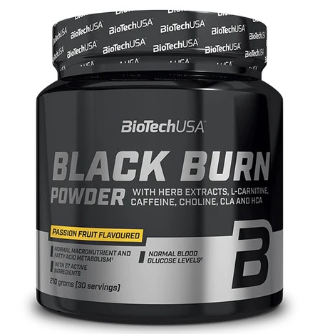 Biotech Black Burn italpor 210g passion fruit