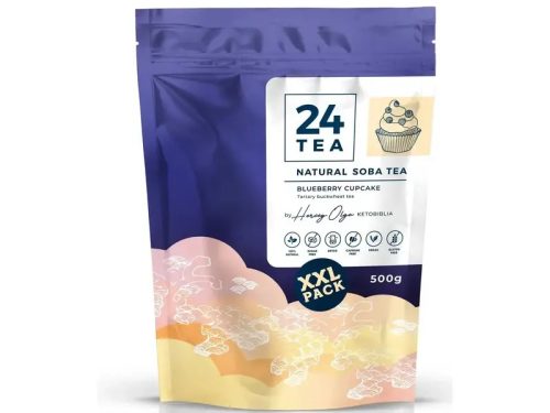 24 Tea Natural Soba tea - Áfonyás-vaníliás muffin ízű hajdina tea 500g