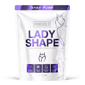   Pure Gold Lady Shape étkezés helyettesítő shake -Milk Chocolate 450g