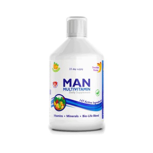 Swedish Nutra Man folyékony multivitamin férfiaknak 500 ml