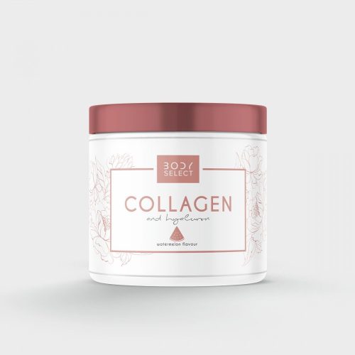 Body Select kollagén italpor hialuronsavval 300 g - görögdinnye
