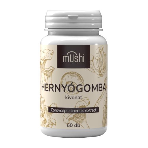 Mushi Cordyceps kínai hernyógomba kivonat 60 db