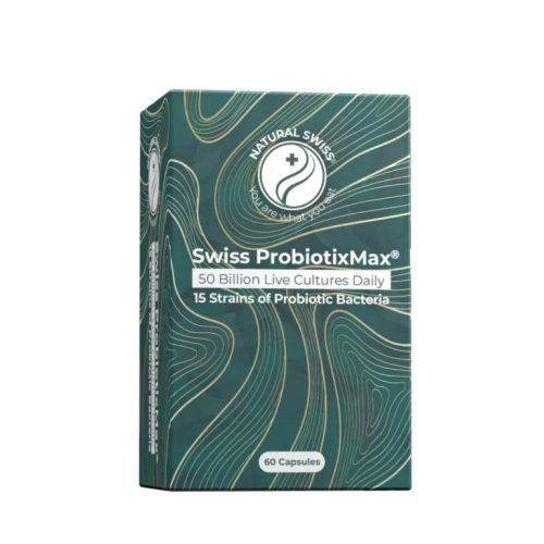 NaturalSwiss Swiss Probiotix Max probiotikum 60 db