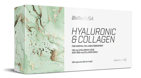 Biotech Hyaluronic and Collagen 120 kapszula