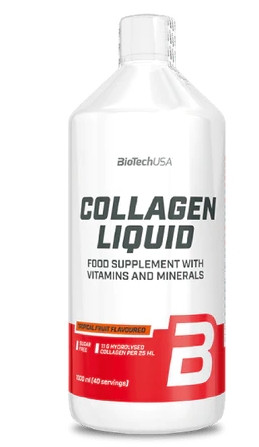 Biotech Collagen Liquid 1000ml trópusi gyümölcs ital
