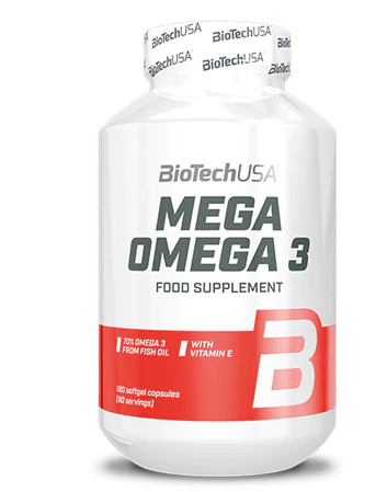 Biotech Mega Omega-3 lágykapszula 180 db