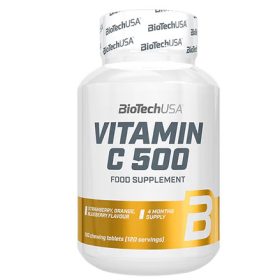 Biotech Vitamin C 500 rágótabletta 120 db