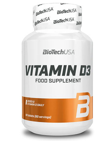 Biotech Vitamin D3 50mcg 60 tabletta