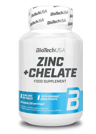 Biotech Zinc + Chelate 60 tabletta