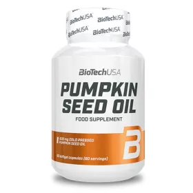   Biotech Pumpkin Seed Oil  tökmagolaj 60 lágyzselatin kapszula